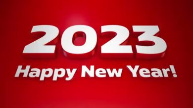 Videohive - 2023 happy new year animation. 3d merry christmas - 40194830