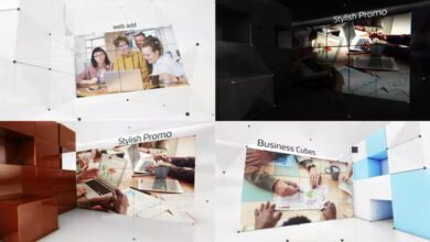 Videohive - Business Cubes Slideshow - 40238115