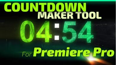 Videohive - Countdown Maker Tool for Premiere Pro | Mogrt - 40227220