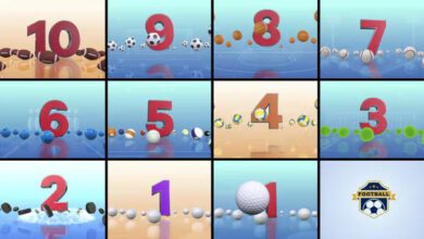 Videohive - Countdown - Sports Balls - 39503798