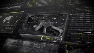Videohive - Dark Digital Technology Slides - 36063608