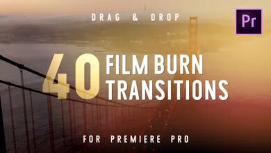 Videohive - Film Burn Transitions - Premiere Pro