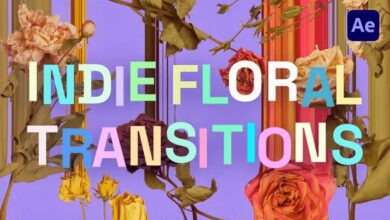 Videohive - Indie Floral Transitions 40119568