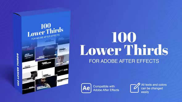 Videohive - Lower Thirds - 40188136