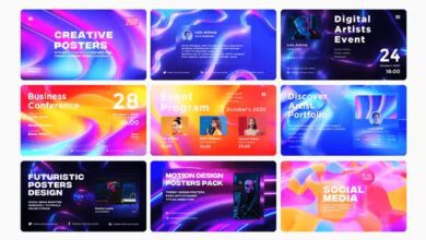 Videohive - Motion Design Posters Pack V.01 40113854