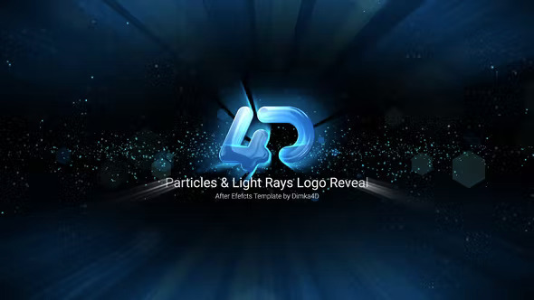 Videohive Particles Light Rays Logo Reveal 40441844