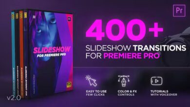 Videohive - Slideshow Transitions - 26723089 - Premiere Pro Templates