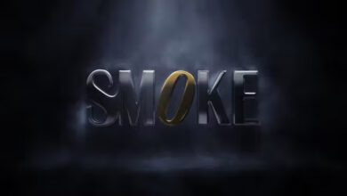 Videohive - Smoke Logo - 24272581