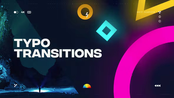 Videohive Typo Transitions 38794764