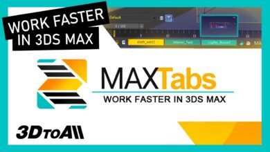 3DtoAll MAXTabs V1.3 For 3DS MAX 2015-2023