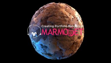 Gumroad - Creating Portfolio Renders in Marmoset Toolbag