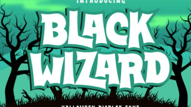 Black Wizard Font