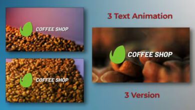 Videohive - Logo Opener With Coffee Grain - 40176469