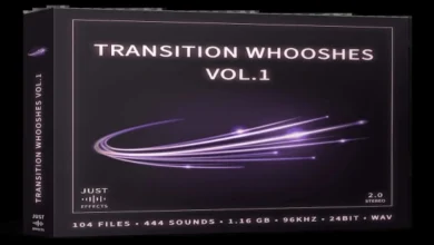 Just Sound Effects - Transition Whooshes Vol 1