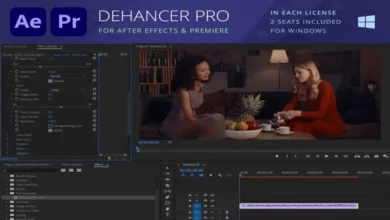 الملحق الجديد للبريمير والافترافكت حصريا Dehancer Film v1.0.0 (x64) for Adobe After Effects & Premiere