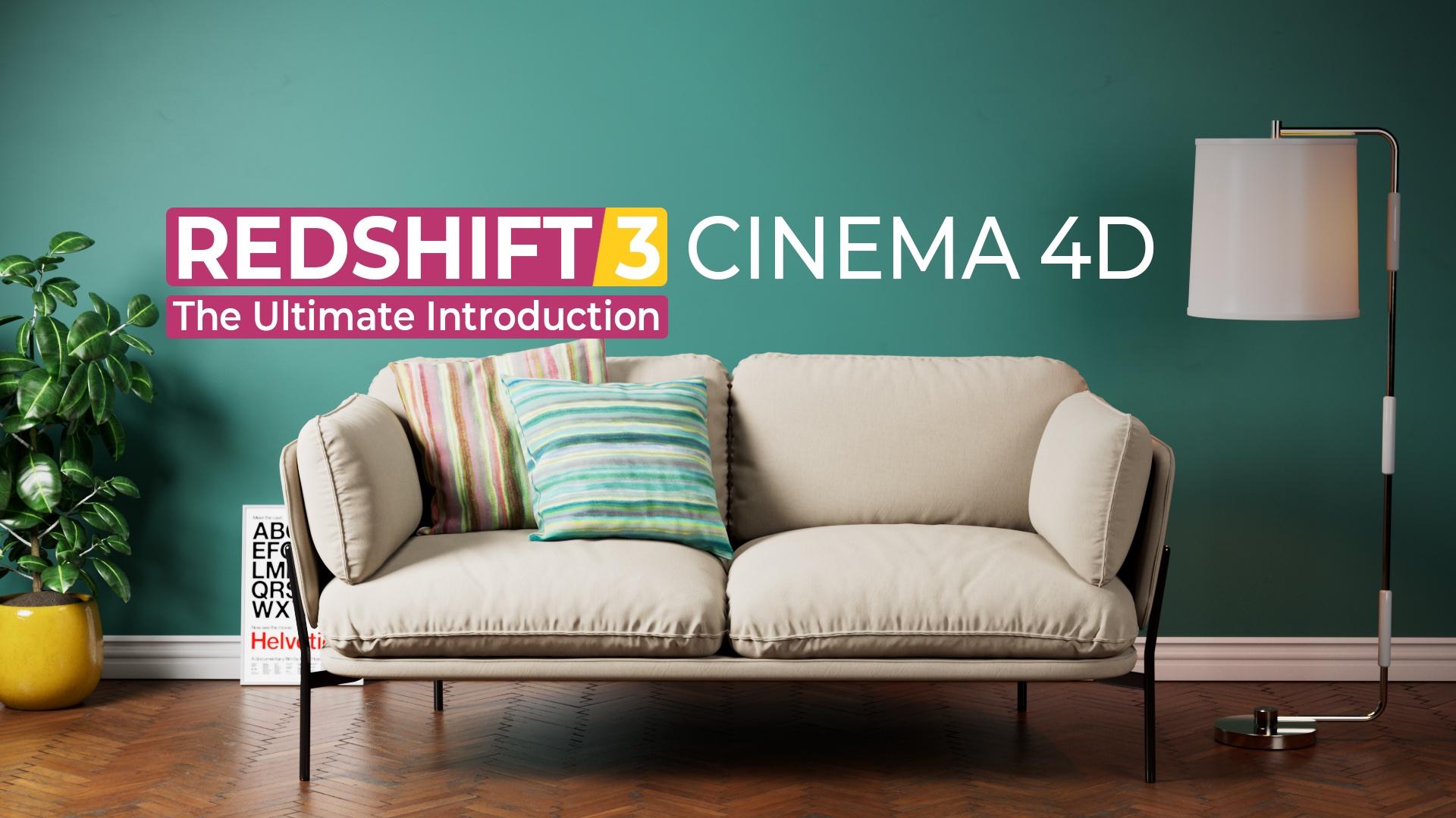 MographPlus – The Ultimate Introduction to Redshift 3 and 3.5 For Cinema 4D with Kamel Khezri