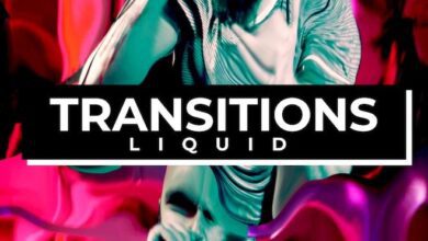 MotionArray - Liquid Psychedelic Transitions - 1061203