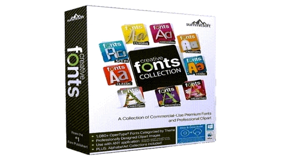 Summitsoft Creative Fonts Collection 1.0.1 macOS