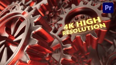 Videohive - Gears Mechanical Logo Intro - Premiere Pro - 40765469