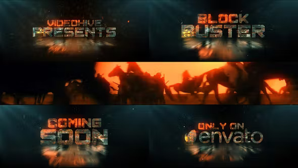 Videohive Movie Trailer Action Fire Trailer 32756246