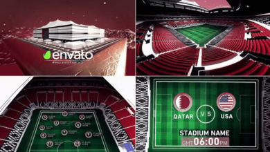 Videohive - World Soccer Qatar 2022 Al Bayt Stadium 40791171
