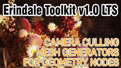 Erindale Toolkit - Advanced Geometry Nodes Groups (UPDATED FOR FIELDS) - Blender Market