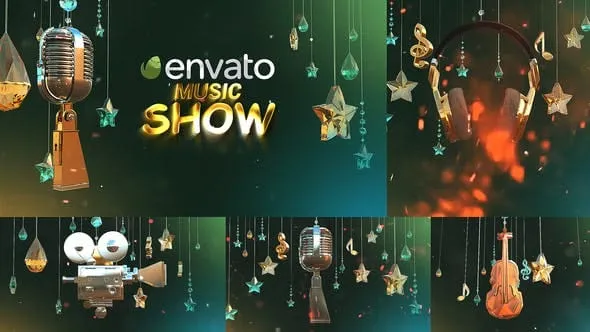 Videohive - Music Show_Broadcast Package - 27096151