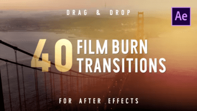 Videohive - Film Burn Transitions - After Effects - 40580064