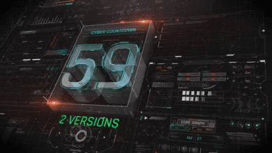 Videohive - Cyber Countdown 40770488