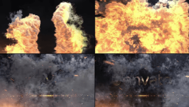 Videohive - Fire Explosion Logo Reveal - 38871520