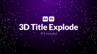 Videohive - 3D Title Explode - 39694346