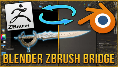 Blender to Zbrush Bridge