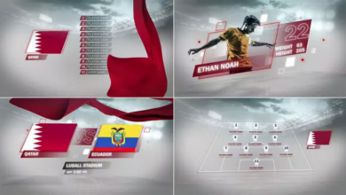 Videohive - Soccer Package - Qatar 2022 - 39973684