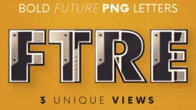 Creativemarket - Bold Future - 3D Lettering 6126482