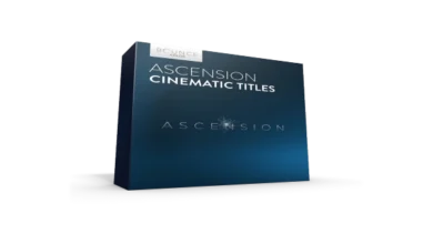 Bounce Color – Ascension – Cinematic Titles for After Effects