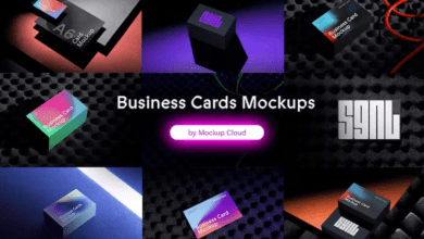 Business Cards Mockups / SGNL Series