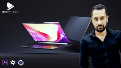 Udemy – Cinema 4D : How to create a 3D Laptop Promo