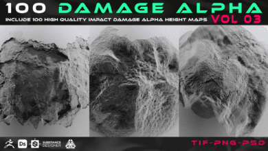 Artstation – 100 Damage Alpha vol 03