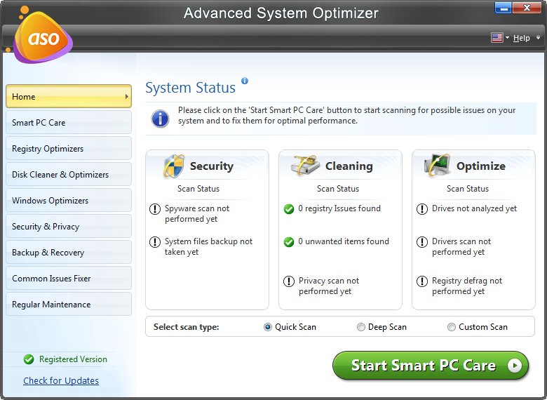 Advanced System Optimizer v3.81.8181.206