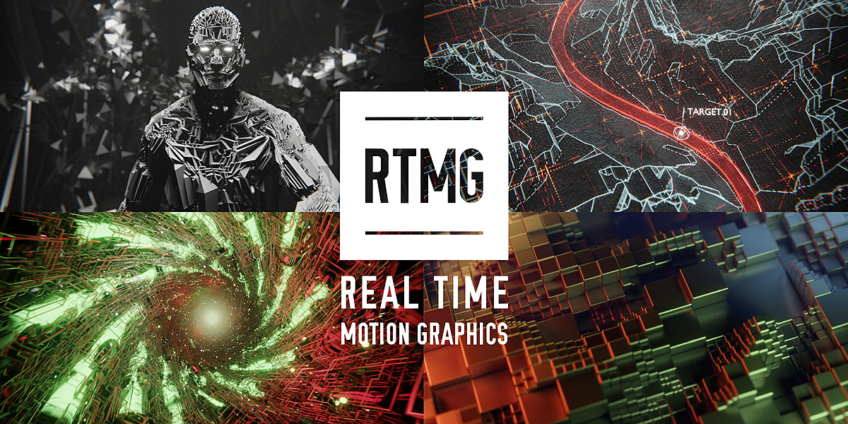 Blender Market – RTMG – Real Time Motion Graphics – Blender & Eevee Training Course