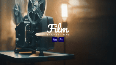 Videohive – Film Transitions – 43180995