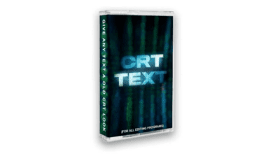 Tiny Tapes CRT TEXT