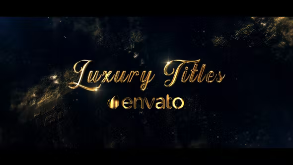 Videohive - Luxury Titles - 43194353