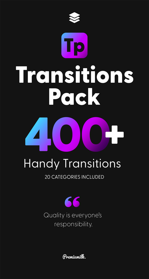 Videohive – Transitions Pack – 42736354