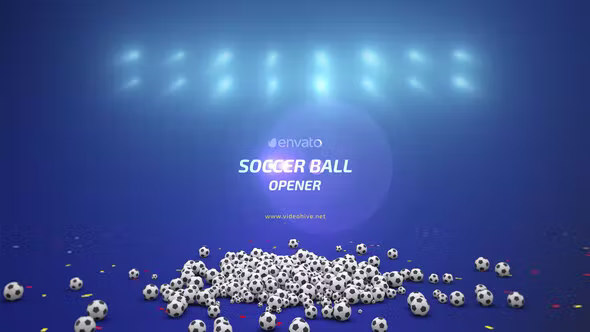 Videohive - Soccer Ball Opener - 41018499
