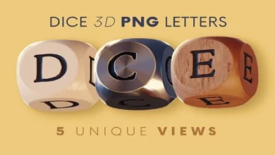 Dice – 3D Lettering
