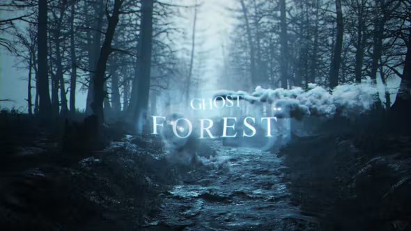 Videohive  Ghost Forest Cinematic Trailer  42660390