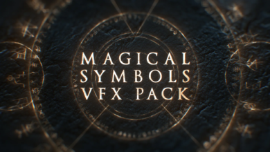 المؤثرات البصرية الابداعية حصريا MAGICAL SYMBOLS VFX PACK – Visual Effects & Graphic Design