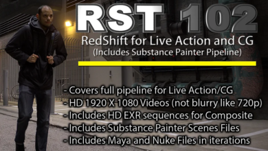 VFX102- Redshift for Live Action and CG