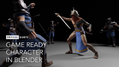 Game Ready Character In Blender